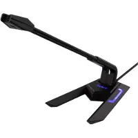 Deltaco MF-104, Tischmikrofon, -21 dB, 100 - 10000 Hz, Verkabelt, USB, 1,5 m