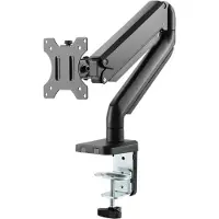 Deltaco ARM-0350, Klemme /Bolzen, 8 kg, 43,2 cm (17"), 81,3 cm (32"), 100 x 100 mm, Schwarz