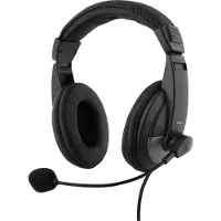 Deltaco HL-50 - headset Wired Head-band Black