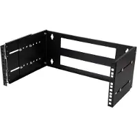 Deltaco 19-DTSR0204, Montageschelle, Schwarz, Stahl, 25 kg, 4U, 48,3 cm (19 Zoll)