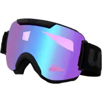 Uvex Skibrille Downhill 2000 CV Black Mat / Blue Hco