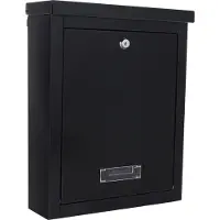 Rottner Briefkasten Brighton Schwarz