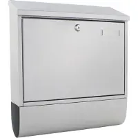 Rottner Briefkasten Villa Spezial Set silber