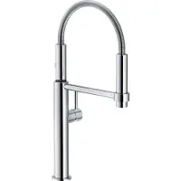 Franke 115.0393.976, Multi spout, Chrom, Messing, Hebelgriffe, Einzelbild, 3/8"
