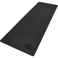 Adidas Premium Yogamatte, 5mm, Schwarz