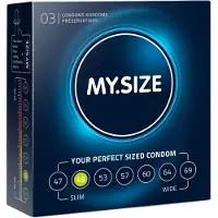 Huismerk Mysize 49 Kondome 3 St