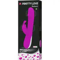 Pretty Love - Robert Rabbitvibrator Silikonvibrator 1 St Vibrator