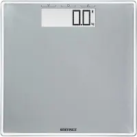 Soehnle Sense Connect 100, Elektronische Personenwaage, 180 kg, 100 g, Silber, kg, lb, ST, Quadratisch