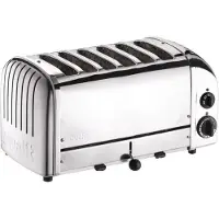 Dualit Toaster 60144 - Edelstahl - 6 Schlitze - für Scheiben bis 12 x 14cm