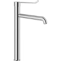 Delabie WT-MBatt. mit EP Schwenkauslauf hoch H305 L220, Hygienehebel