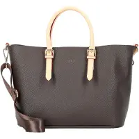 Bugatti Handtasche Umhängetasche Ella Shopper Darkbrown braun