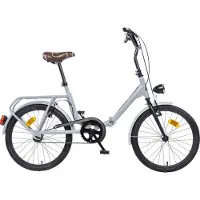 Dino Bikes 321 20, Stadtrad, Kinder, Unisex, Falten, Metall, Grau
