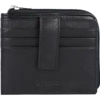 Esquire Oslo Kreditkartenetui RFID Leder 10,5 cm Esquire Schwarz