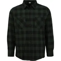Urban Classics modernes Herren Polo-Shirt 120 g/m² mit Baumwolle Schwarz/Grün