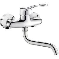 Delabie SPT-EHM Wandmont.,Schwenkausl. L.200mm,Bügelgr.,Anschl. S/C