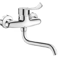 Delabie EHM W.-Mont.,Stdd-Anschl., Hygienehebel, Schwenkausl. L200mm