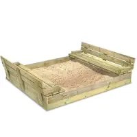 Wickey Sandkasten Flippey 150 x 165 cm