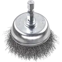 Kwb Topfbürste, Topfbürste, 6 mm, 7,5 cm, 0,3 mm, Metall, Stein, Metall