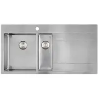 Caressi Spülbecken aus Edelstahl CAPP3415ABL