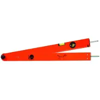 Doeco Winkelmessgerät Winkelfix Messber.0-180Grad Schenkel-L.60cm