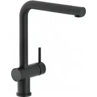 Reginox Armatur R31681 YADKIN BLACK mit Festauslauf / Küchenarmatur / Einhebelmischer / Mischbatterie schwarz