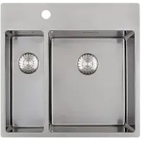 Caressi Spülbecken aus Edelstahl CAPP1534KR10