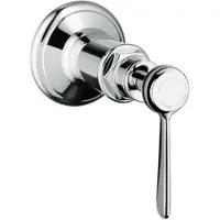 Hansgrohe Fertigmontageset Axor Montreux UP-Absperrventil, mit Hebelgriff, chrom