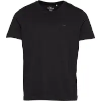 s.Oliver T-Shirt 2057430 Schwarz Regular Fit