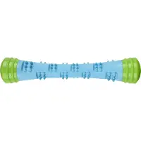 Flamingo Hundespielzeug tpr spector stick blau/grün 32 cm Hund