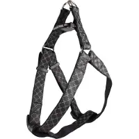 Flamingo Geschirr Step & Go Odin schwarz, Maße: 45-60 cm / 20 mm