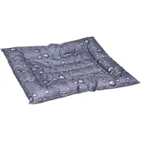 Flamingo kühlmatte Hund - kühlmatte Katze - Kühlbett Drop grau M - 76x66x6 cm -