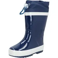 Playshoes Kinder Gummistiefel gefüttert blau EUR 22/23