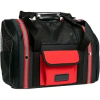 Flamingo Tragetaschen Smart Bag schwarz/rot
