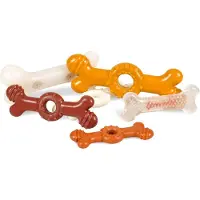 Flamingo Knochen Nylon Huhngeschmack, Maße: 19 cm