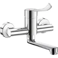 Delabie SPT-EHM W.-Mont. Securitouch Schwenkausl. L.150 H-Hebel,Stdd