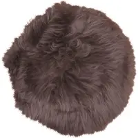 House Nordic | Sitzkissen Tracey Braun Schaffell 35x35x5 cm | NADUVI
