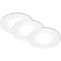 Briloner LEUCHTEN LED Einbauleuchte "FLAT IN", weiß (weiß, neutral), Leuchten, LED Einbauleuchte