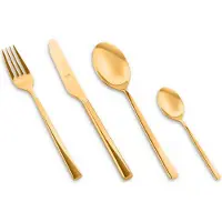 Mepra SERV cutlery ATENA Gold stainless steel 188