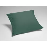 Yumeko Kissenbezug Perkal Baumwolle 80x80 Grün - Eco, Bio & Fairtrade