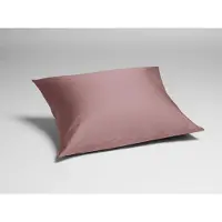 Yumeko Kissenbezug Baumwollsatin 80x80 Rosa - Eco, Bio & Fairtrade