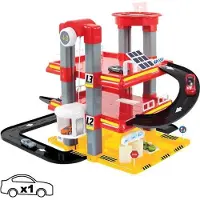 Mochtoys TYpatrov Garage mit Hubschrauberlandeplatz und Schlepptau