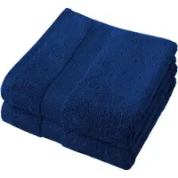 De Witte Lietaer Badetuch Stéphanie Blue Indigo (100 x 150 cm)