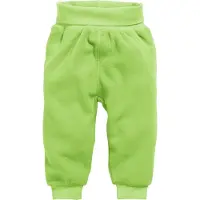 Schnizler Baby Pumphose Fleece mit Strickbund in Grün | Gr.: 92