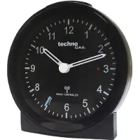 Technoline WT768 - Funkwecker mit Beleuchtung und Weckalarm mit Schlummerfunktion, Nachtleuchtende Zeiger