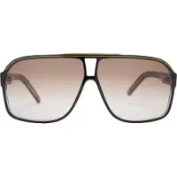 Carrera Aviator Mens Schwarz Braun Gradient Sonnenbrille
