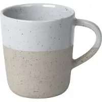 Blomus Espressotasse SABLO, Kaffeetasse, Becher, Keramik, grau, 70 ml, 64115