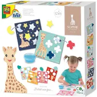 SES Creative x Sophie la Girafe - Klebstoff Teile - - One Size - Kreatives Spielset