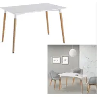 Home Deco Factory White Meal Tisch Home Deco Fabrik
