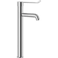 Delabie WT-MBatt. EP Schwenkauslauf hoch H305 L140, Hygienehebel