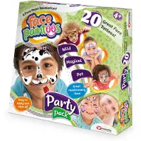 Interplay Entertainment FACE PAINTOOS Party Pack, 4 pcs per outer